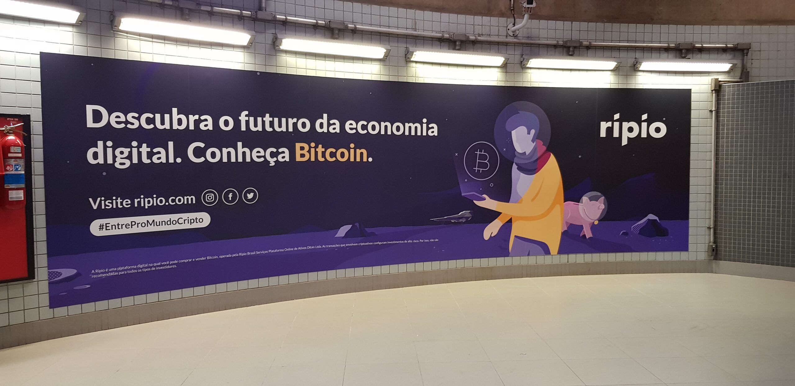 Ripio OOH campaign in São Paulo